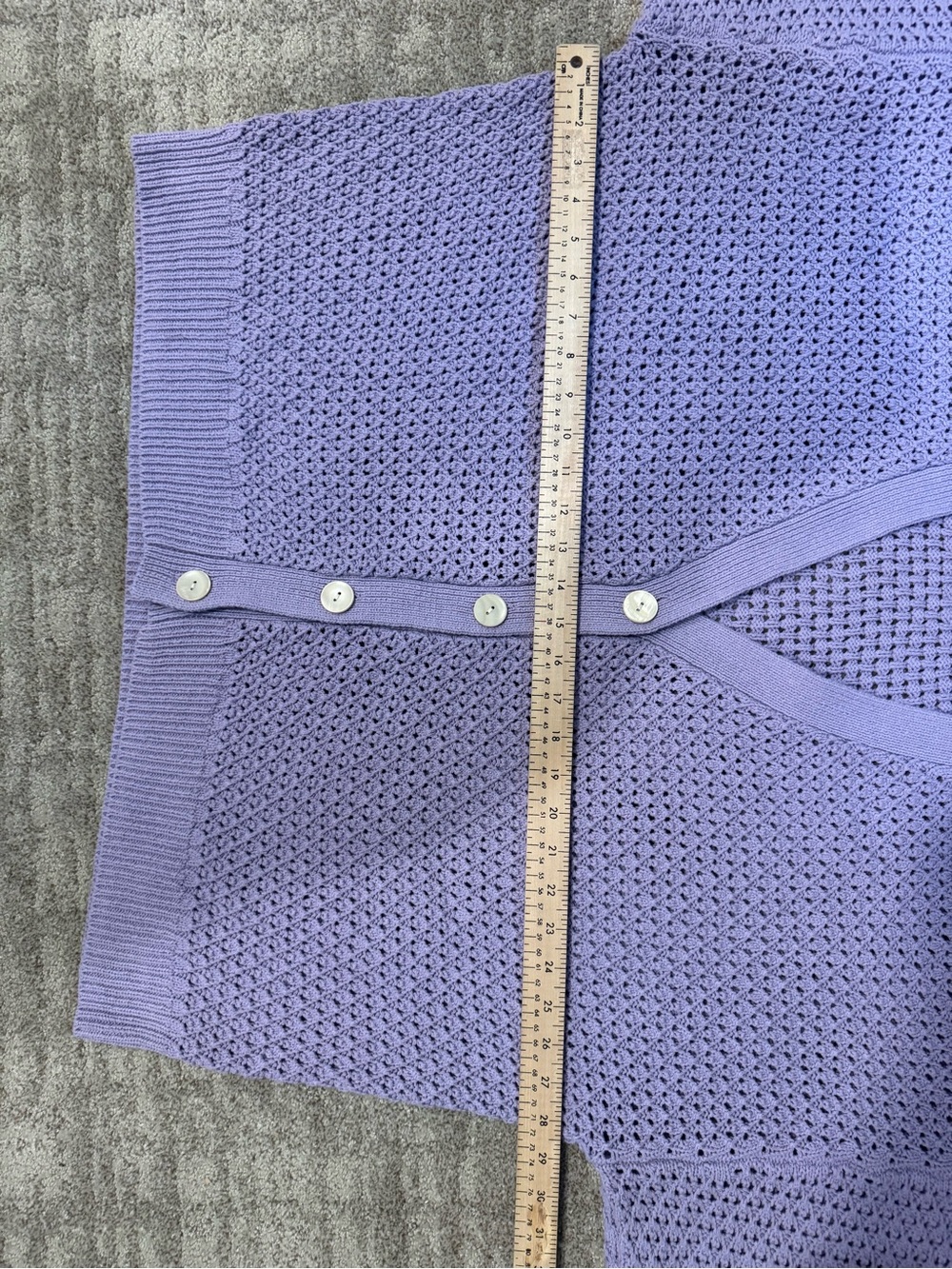 Madewell Lavender Purple cardigan Size 3XL
Open-Stitch V-Neck Cardigan - Picture 7 of 8